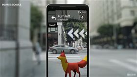 谷歌,Google,AI,AR,地圖,小狐狸,導遊,智慧鏡頭,腦麻患者,摩斯密碼（圖／翻攝自YouTube）