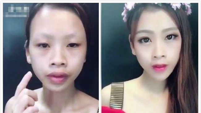 是化妝術還是妖術？變成櫻桃小嘴了