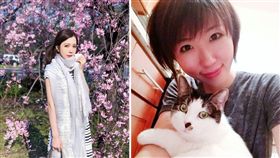 網紅林鴒，廣告小妹。(合成圖/翻攝自臉書)