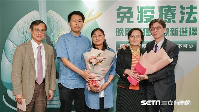 她晚期肺癌　搭免疫療法腫瘤消一半