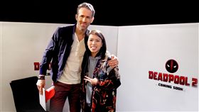 ▲▼葛仲珊日前到南韓訪問死侍的男主角萊恩雷諾斯。（圖／二十世紀福斯提供）