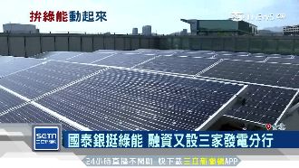 國發會架設發電板　變身太陽能包租公