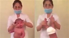 阿拉木圖,哈薩克,女按摩師,拉里薩,Larissa Orynbasarovna,嬰兒按摩,影片,YouTube,專家,傷脊髓（圖／翻攝自VideoTribe'YouTube）