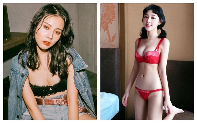 網美激戰片外流！奶溝香香被扒光揉胸