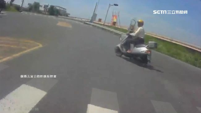 突左轉害騎士摔骨折　肇事阿伯竟落跑