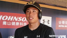 桃猿內野手馮健庭。（圖／記者王怡翔攝）