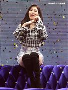 國民初戀裴秀智巡迴見面會台北首站，現場載歌載舞跟粉絲互動。（記者邱榮吉/攝影）