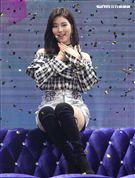 國民初戀裴秀智巡迴見面會台北首站，現場載歌載舞跟粉絲互動。（記者邱榮吉/攝影）