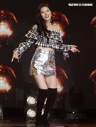 國民初戀裴秀智巡迴見面會台北首站，現場載歌載舞跟粉絲互動。（記者邱榮吉/攝影）