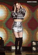 國民初戀裴秀智巡迴見面會台北首站，現場載歌載舞跟粉絲互動。（記者邱榮吉/攝影）