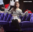 國民初戀裴秀智巡迴見面會台北首站，現場載歌載舞跟粉絲互動。（記者邱榮吉/攝影）