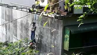 安全繩繫錯慘勒脖　男子失足險窒息