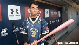 Lamigo桃猿黃敬瑋。 （圖／記者林敬旻攝）