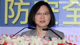 總統蔡英文出席國防安全研究院揭幕典禮 邱榮吉攝