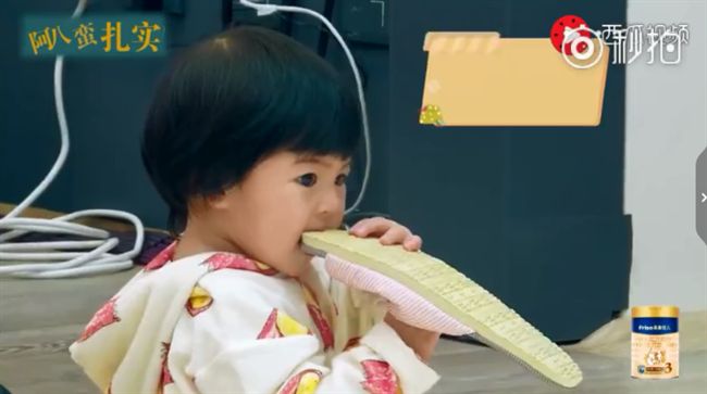 Bo妞咬拖鞋被打嘴　賈靜雯動手惹議