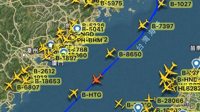 挑釁？傳共軍運輸機飛行M503航線
