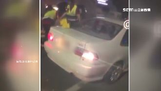 無辜！載朋友遭攔車　情敵砸車又打人