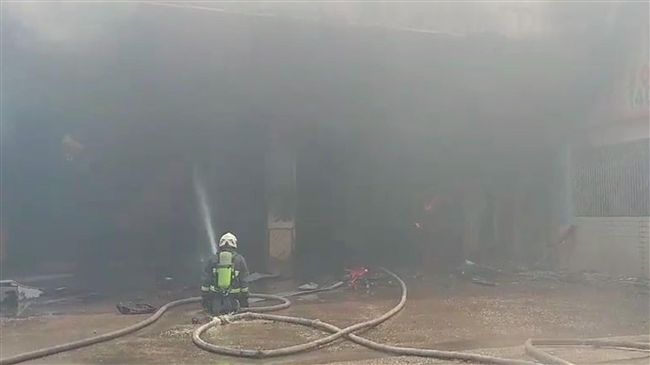 疑機台漏油釀禍…台南永康傳工廠火警