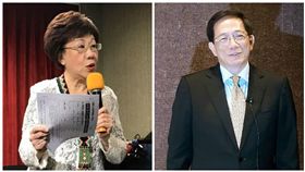 呂秀蓮、管中閔（合成圖／中央社）