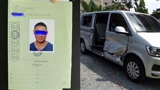 港男遊台撞車不賠　港媒「頭版公審」