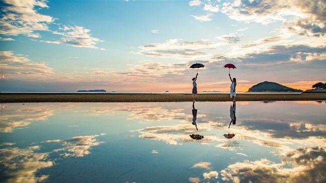 世界6大天空之鏡：馬來西亞沙沙蘭！