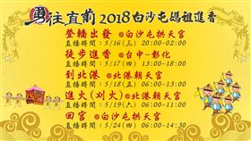 持續四天直播記錄　白沙屯媽祖進香