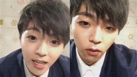 陳立農，直播。（翻攝自微博）