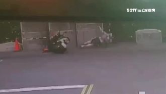 工程水泥管違法擺路邊　害騎士撞飛亡