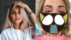 夢想,辣模,模特兒,Suzel Mackintosh,Joker,鬥牛犬,毀容,道歉,鼻子,DC,蝙蝠俠,小丑　圖／翻攝自臉書