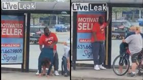 有片！女等公車「凍未條」找流浪漢直接來　完事再抱一男