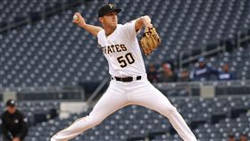 ▲匹茲堡海盜投手Jameson Taillon突發奇想想用尿治手傷。（資料照／美聯社／達志影像）