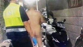 新北市,新莊,中誠街,裸奔,壯漢,精神疾病