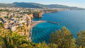 義大利渡假勝地蘇連多（Sorrento）。（圖／翻攝SkyNews）