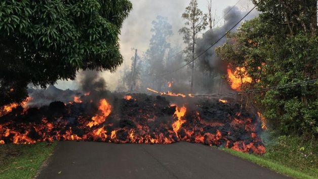 夏威夷島火山爆發　旅遊警示更新灰色
