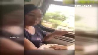 火車座椅墊包便當　婦強辯：會洗乾淨