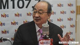 民進黨團總召柯建銘接受周玉蔻專訪。 （圖／記者林敬旻攝）