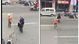 暖一波！中風翁難過馬路⋯黑手這樣做