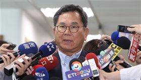 陳明文說明民進黨台北市長選舉啟動徵召民主進步黨選舉對策委員會16日開會決定，2018年台北市長選舉，民進黨將啟動徵召程序，提出人選。選對會共同召集人陳明文（圖）下午出席民進黨中常會前說明會議結論。中央社記者鄭傑文攝　107年5月16日