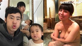 部落客「無敵小恩恩」、太太Annie／小恩恩提供
