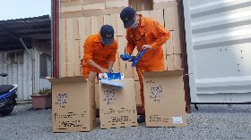 基隆關查獲2千箱私菸　市價5千萬