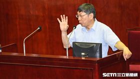 台北市長柯文哲。 （圖／記者林敬旻攝）