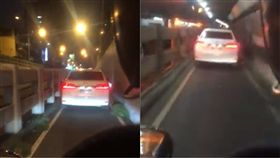 台中,太原地下道,Altis,機車道,爆廢公社　圖／翻攝自臉書爆廢公社