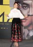 曹雅雯公佈「第29屆金曲獎入圍名單」。（記者邱榮吉/攝影）