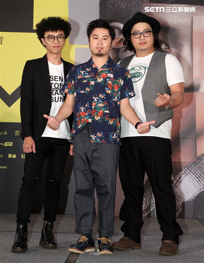 黃子軒與山平快公佈「第29屆金曲獎入圍名單」。（記者邱榮吉/攝影）