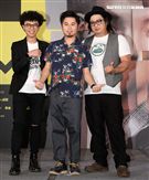 黃子軒與山平快公佈「第29屆金曲獎入圍名單」。（記者邱榮吉/攝影）