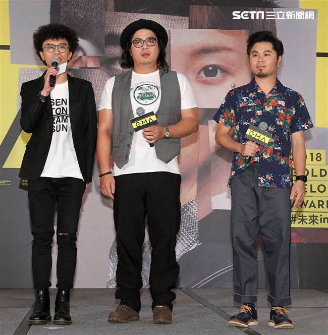 黃子軒與山平快公佈「第29屆金曲獎入圍名單」。（記者邱榮吉/攝影）