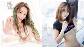 愛佳奈,Dora(合成圖/翻攝自臉書)
