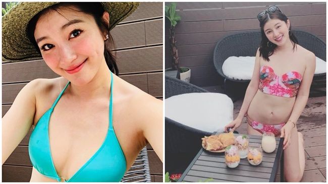 網拍女神秀「鬆肚皮」　嘆：減肥好苦
