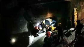 圖說：新北市,鶯歌,消防局,消防員,報案,釣魚,失聯,板橋,給水廠,白目（圖／翻攝畫面）