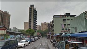 林森南路,施工,墜落,巷口(翻攝google map)